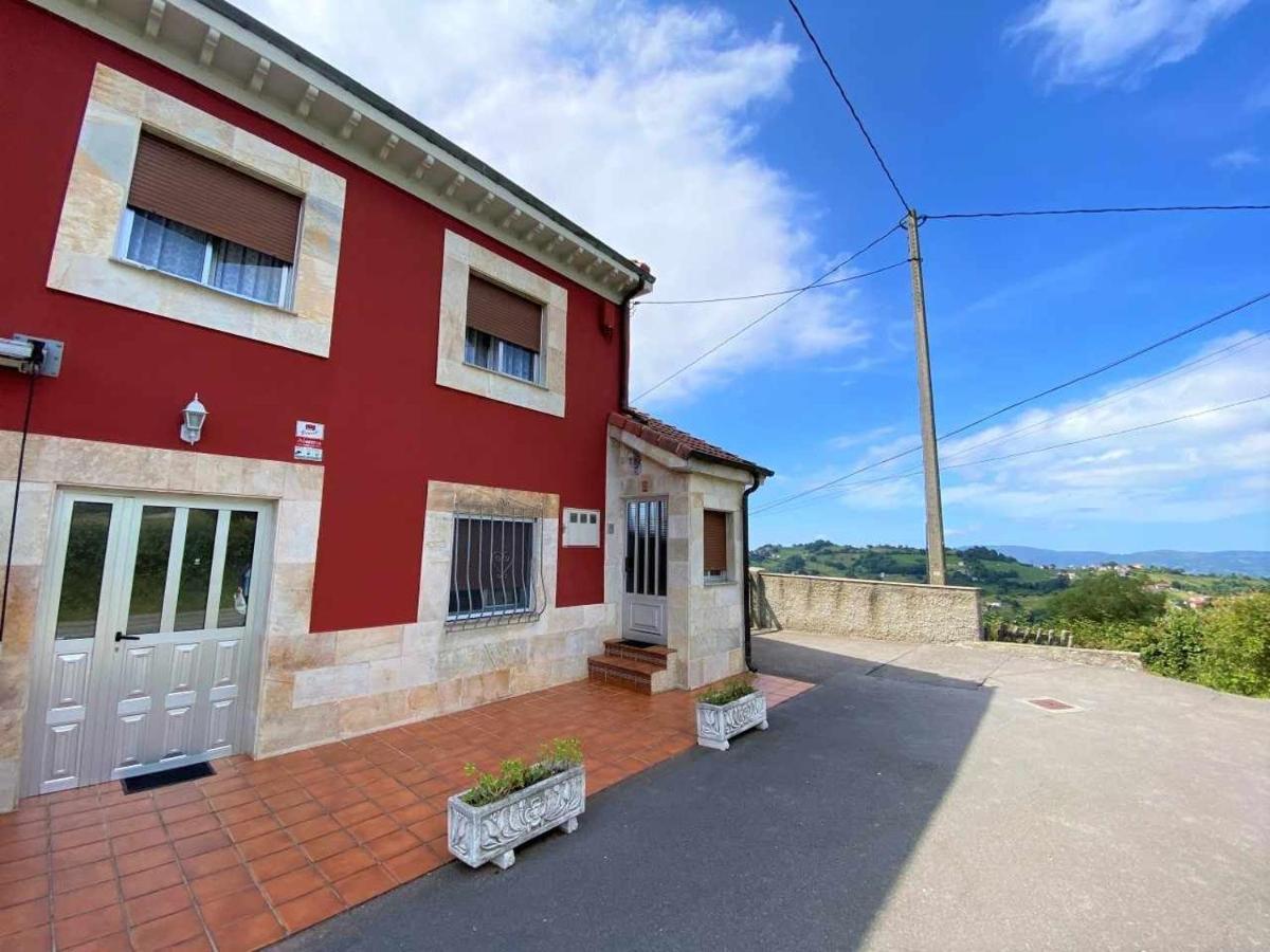 Casa Noval Zona Rural En El Centro De Asturias Apartman Bimenes Kültér fotó