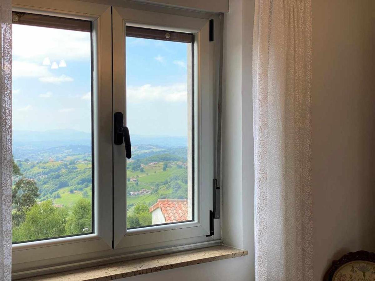 Casa Noval Zona Rural En El Centro De Asturias Apartman Bimenes Kültér fotó