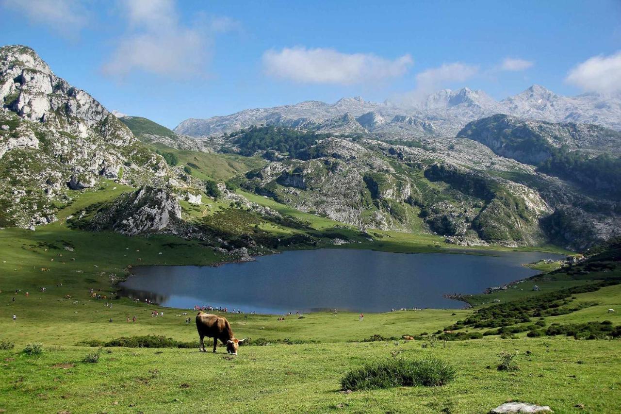 Casa Noval Zona Rural En El Centro De Asturias Apartman Bimenes Kültér fotó