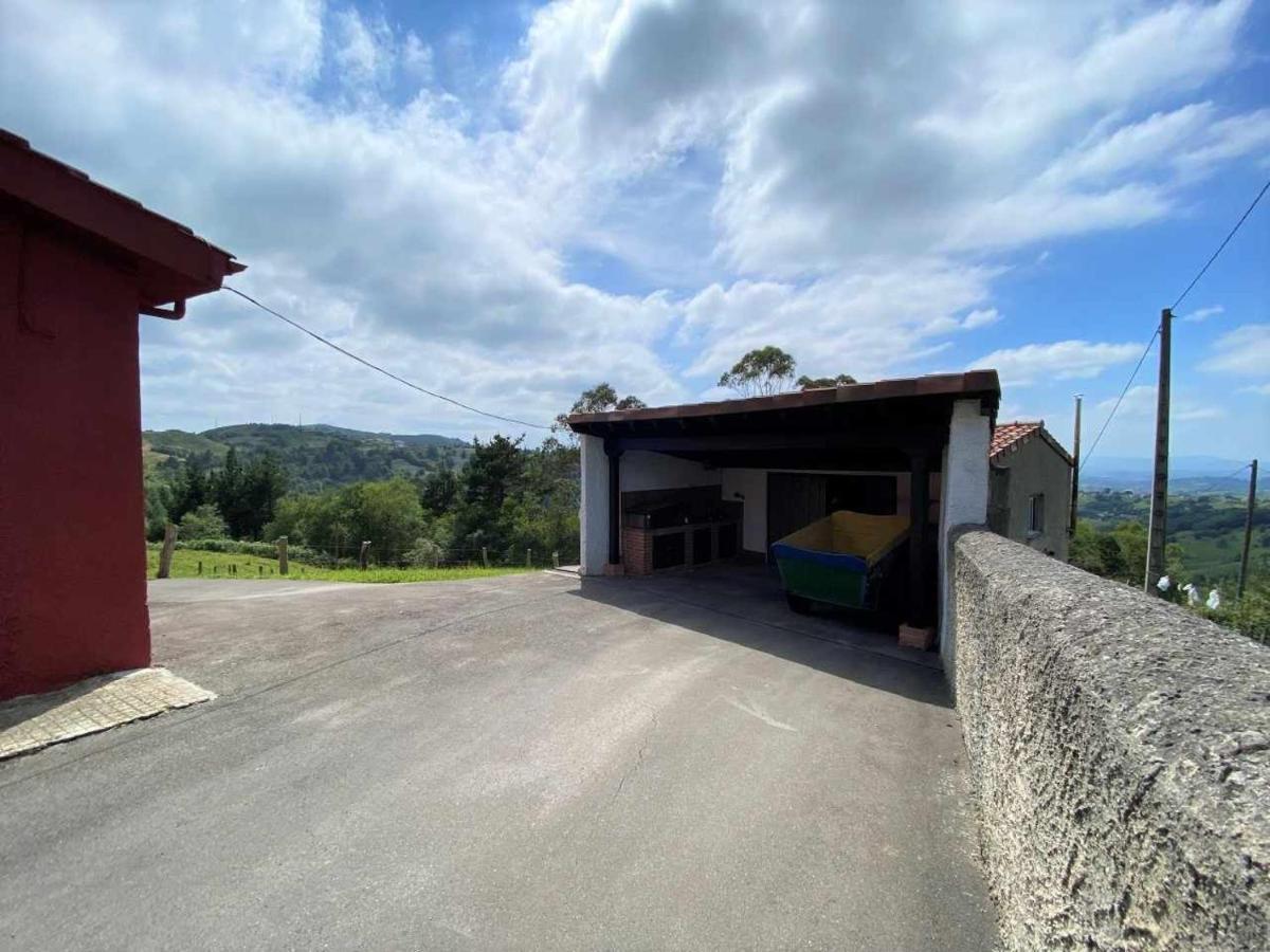 Casa Noval Zona Rural En El Centro De Asturias Apartman Bimenes Kültér fotó